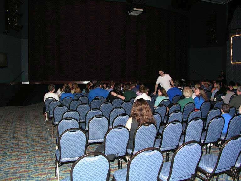 On Stage at the 2003 Superman Celebration