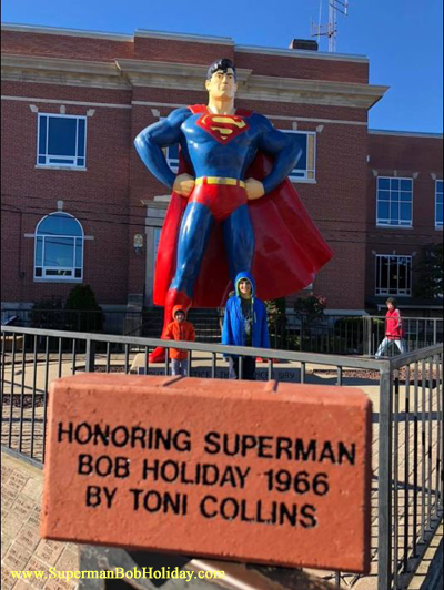 Honoring Superman Bob Holiday 1966 By Toni Collins